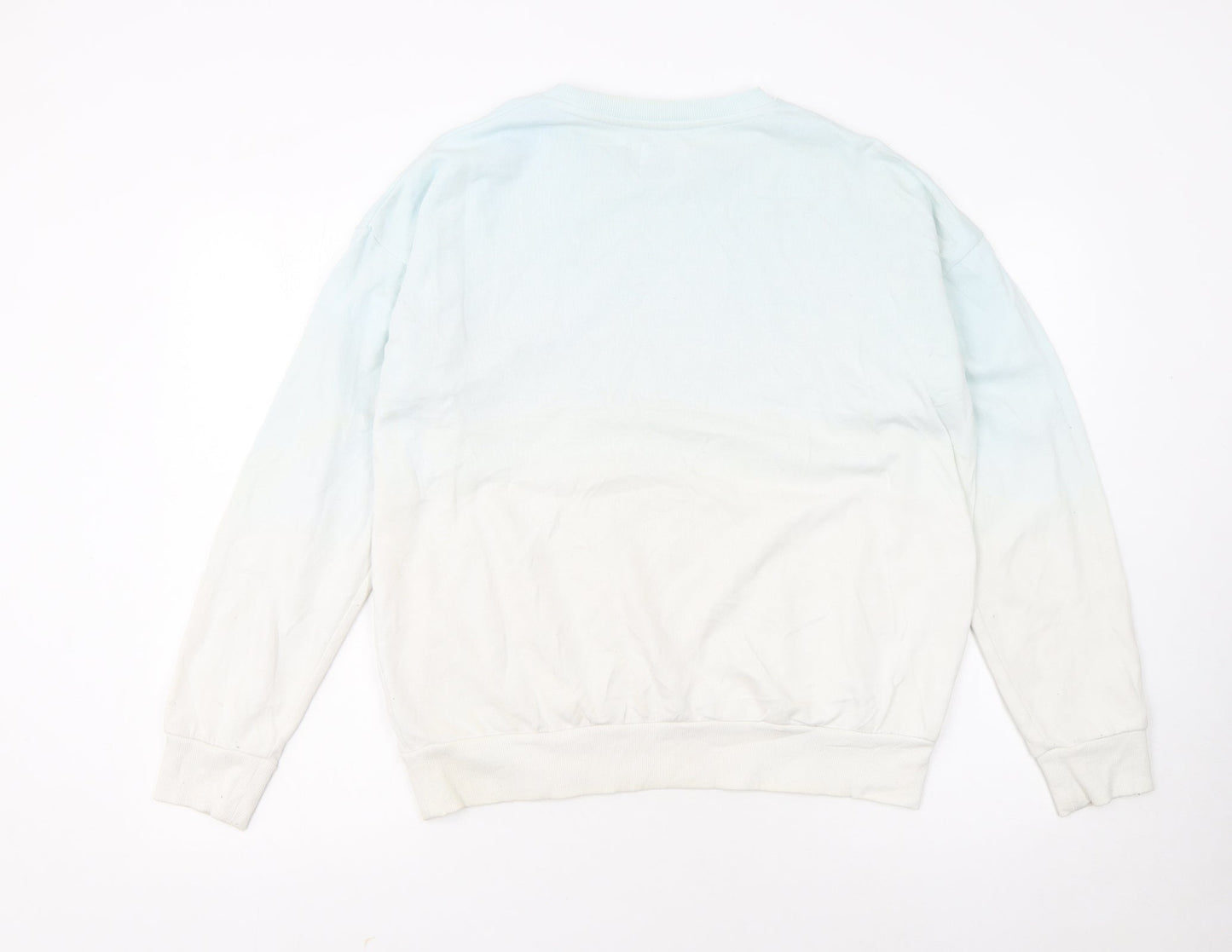Disney Women XS Blue Stitch Pullover Sweatshirt
