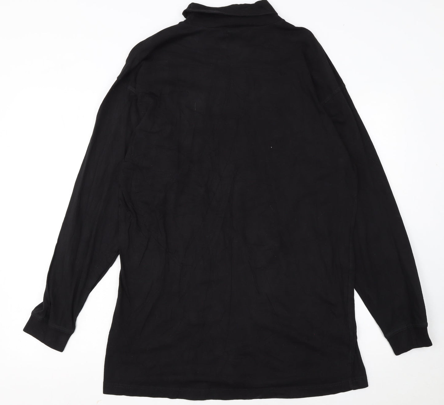 Adidas Women's Black Long Sleeve Pullover Sweatshirt Size 14