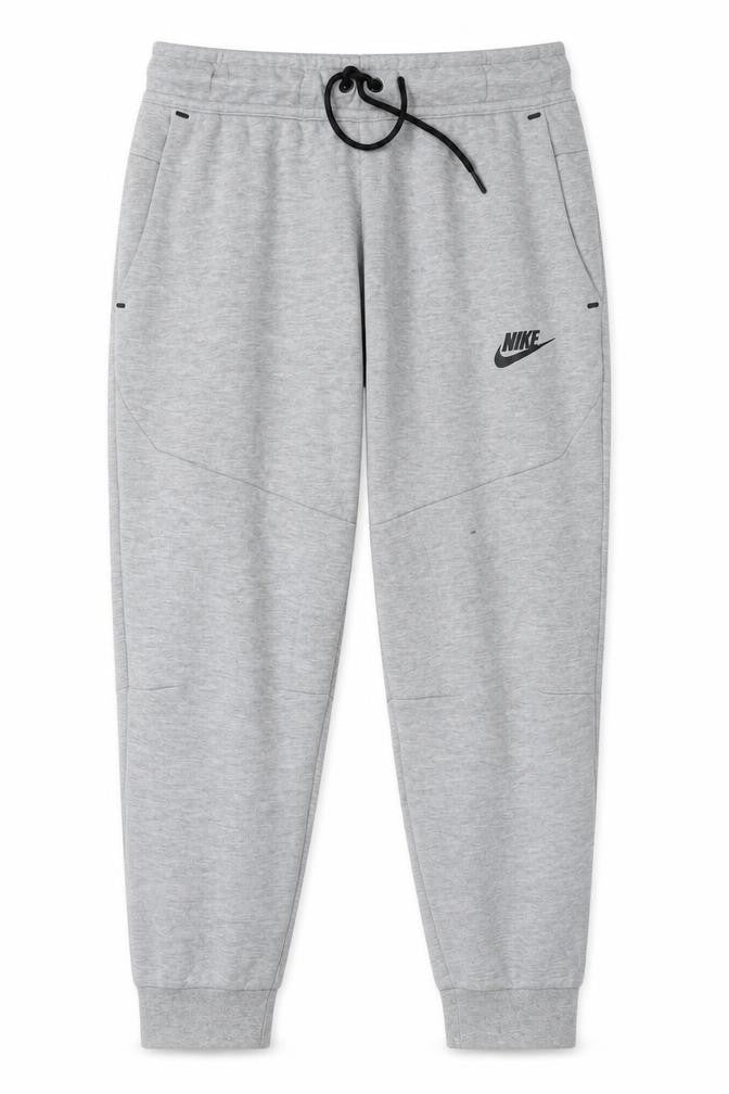 Nike Boys Grey Jogger Trousers Size 12 Years Elastic Waist Fleece Bottoms