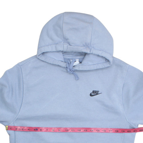 Nike Men's Blue Pullover Hoodie M Fleece Sportswear Regular Fit