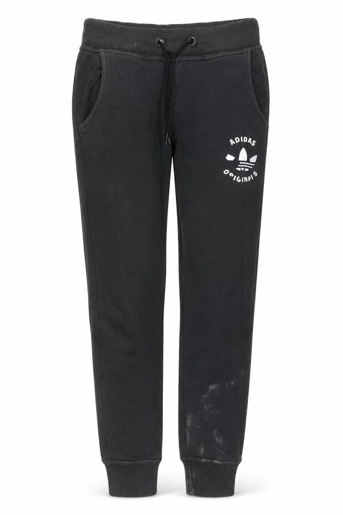 Adidas Women’s Black XS Jogger Sweatpants Tapered Fleece