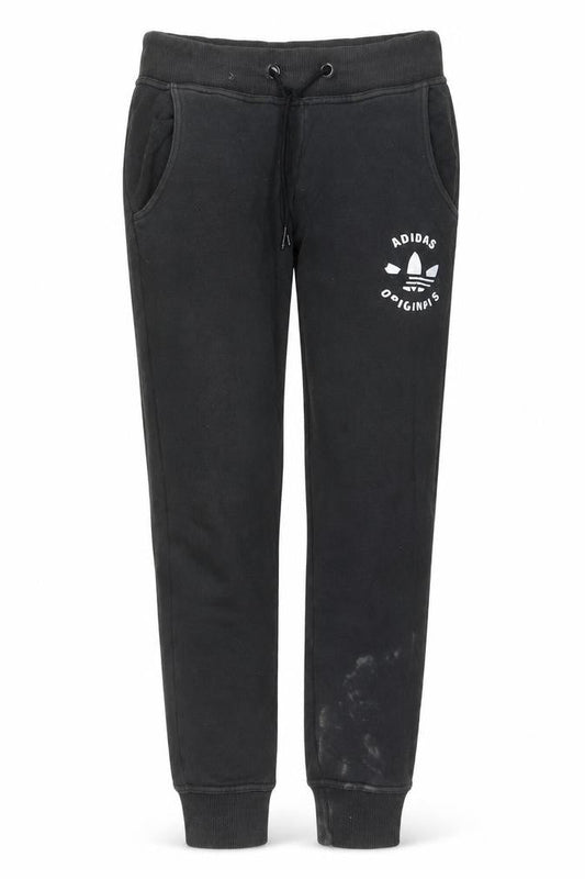 Adidas Women’s Black XS Jogger Sweatpants Tapered Fleece