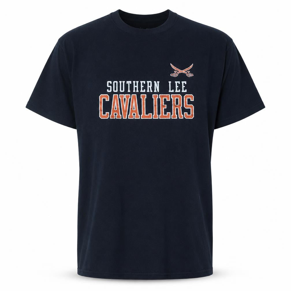 Champion Men's Navy Southern Lee Cavaliers 2XL T-Shirt