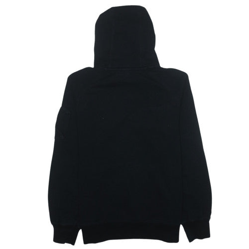 Nike Men's Black Pullover Hoodie M Regular Fit Sports Style