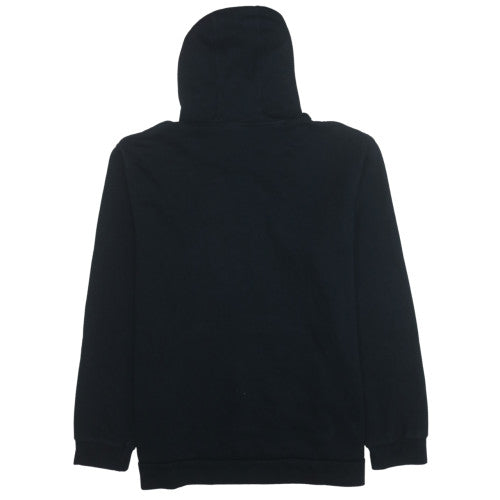 Adidas Men's Black XL Pullover Hoodie with Logo Fleece Sweatshirt