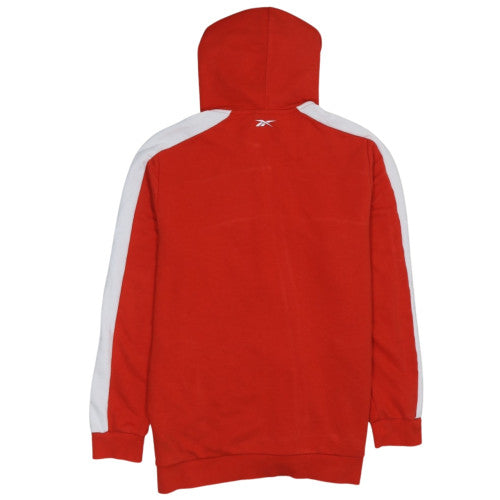 Reebok Men's Multicoloured Full Zip Hoodie Size L Sports Style