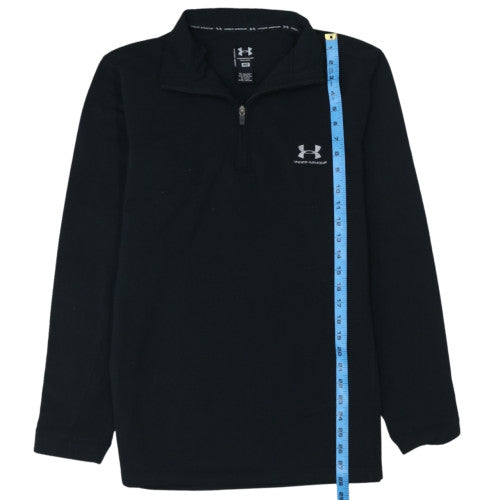 Under Armour Men's Black M 1/4 Zip Long Sleeve Performance Top
