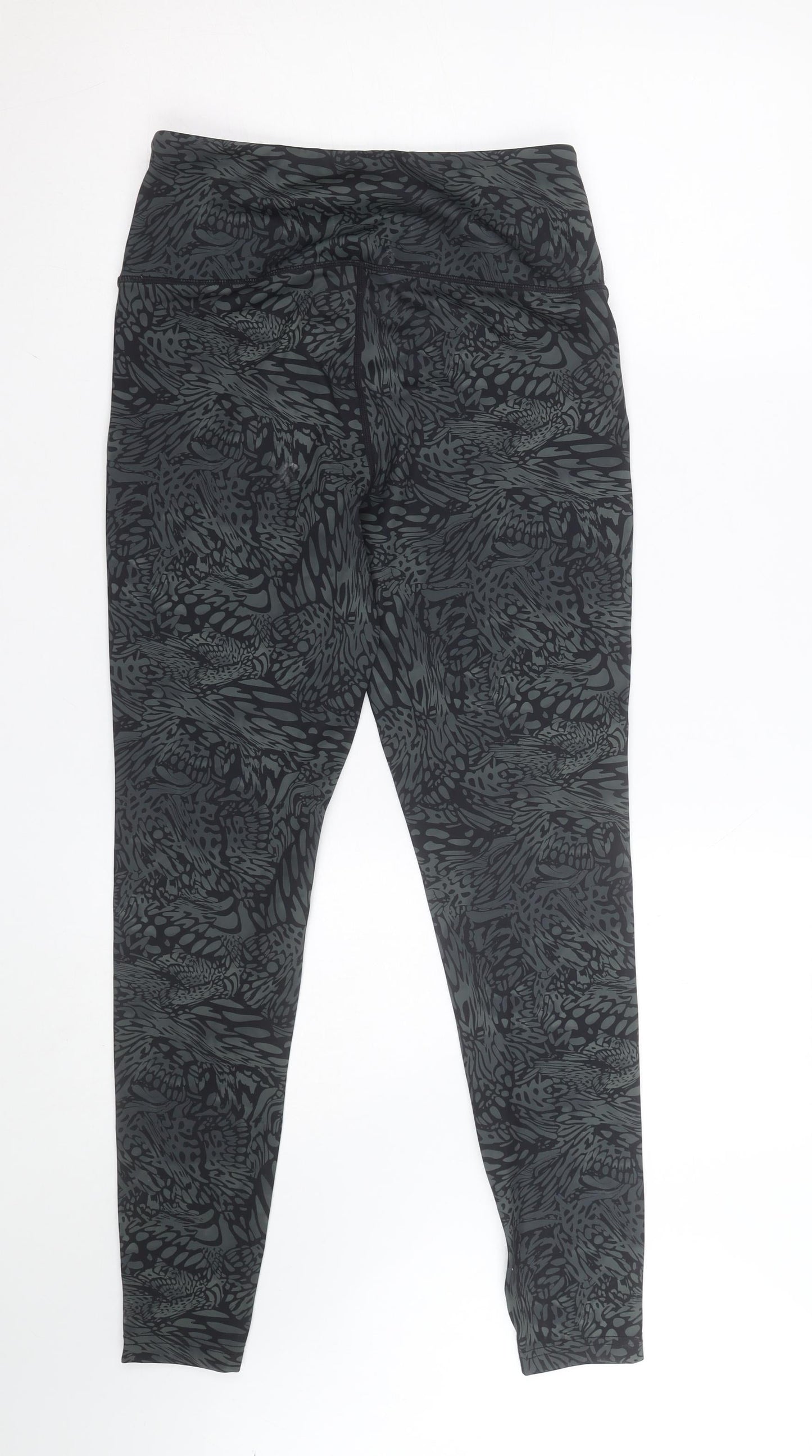 Energetics Womens Black Geometric DryPlus Active Leggings Size M