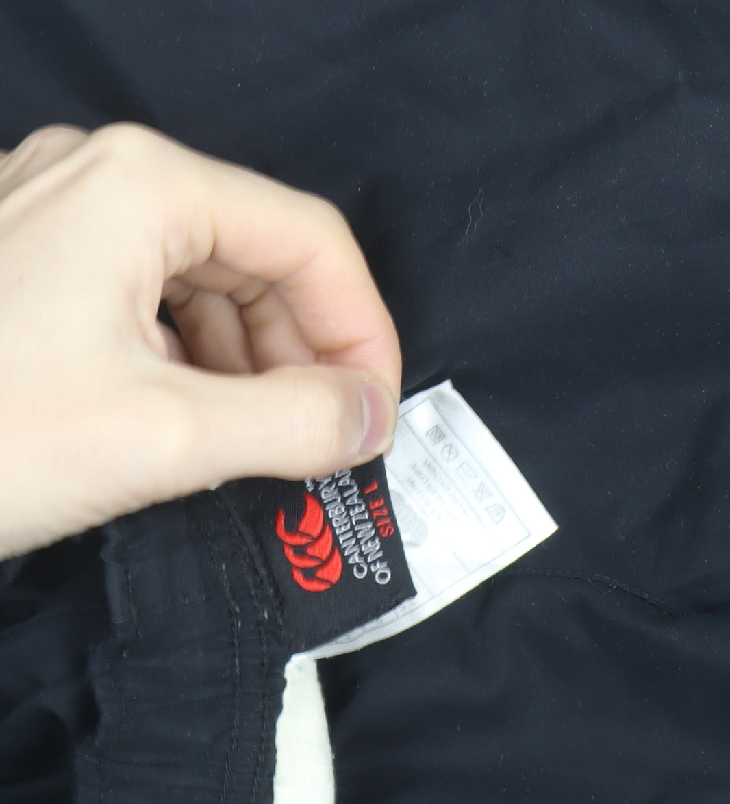 Canterbury of New Zealand Men's Black L Track Pants Rugby Trousers