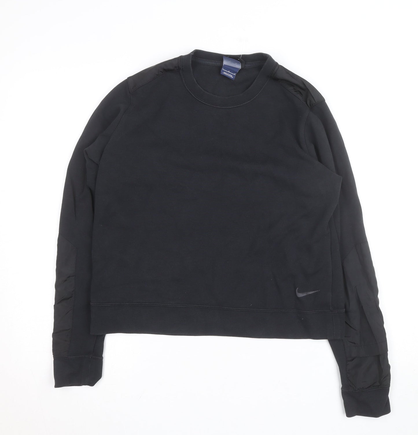 Nike Men's Black Crew Neck Pullover Sweatshirt Size L