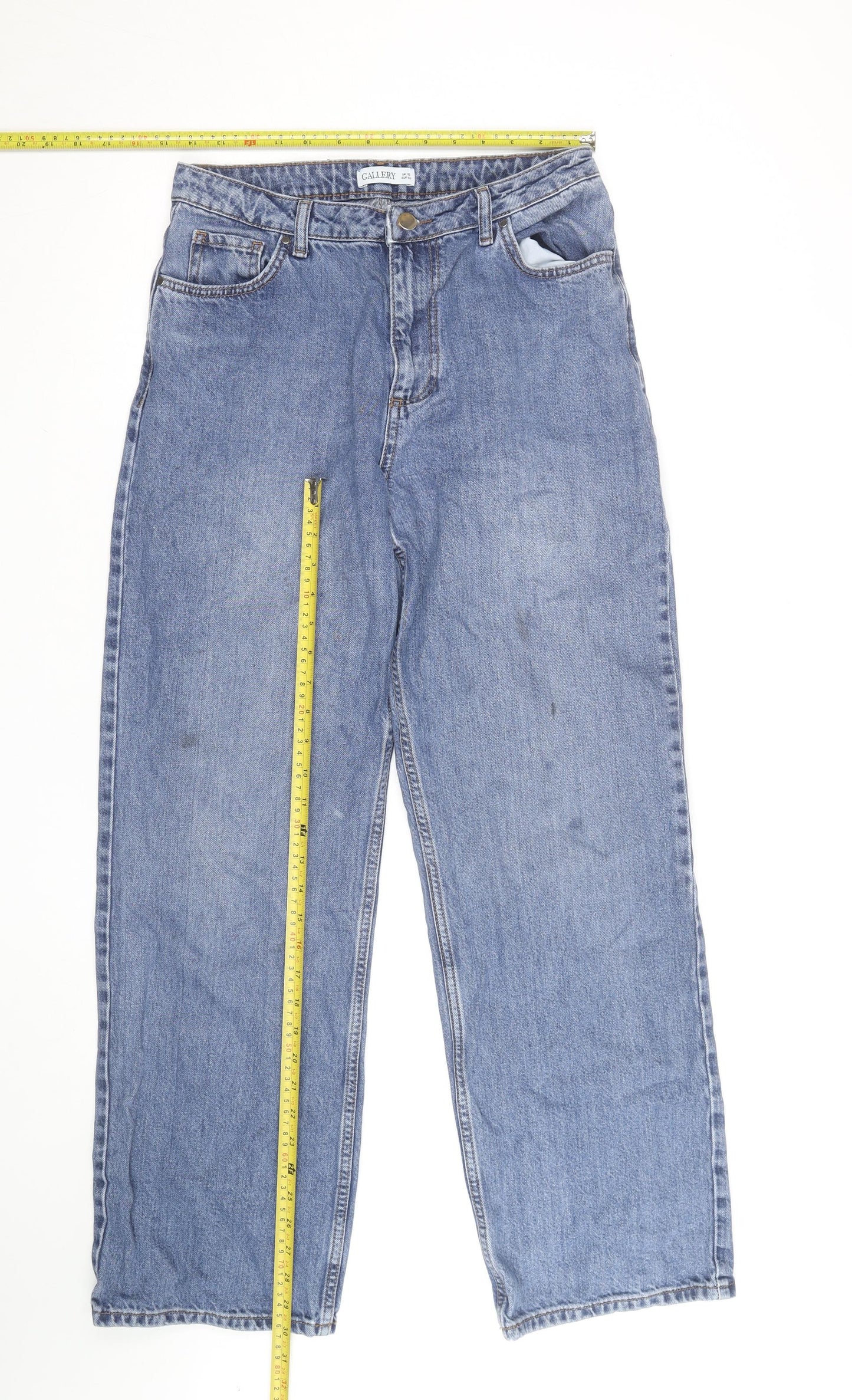 Gallery Women’s Blue Size 12 Straight Denim Jeans