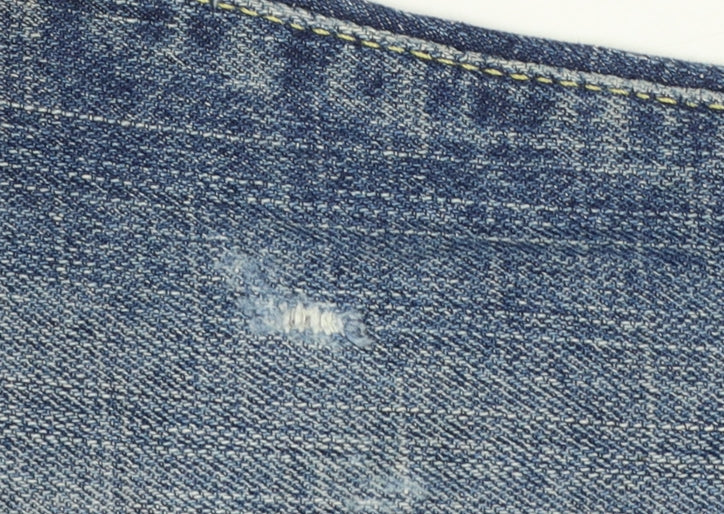 Levi's Women Blue 518 Superlow Bootcut Denim Jeans M Slim Fit