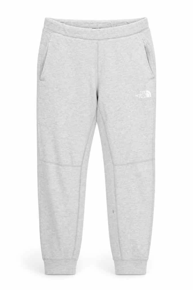 The North Face Boys Grey Jogger Sweatpants Size L Elastic Waist Comfort