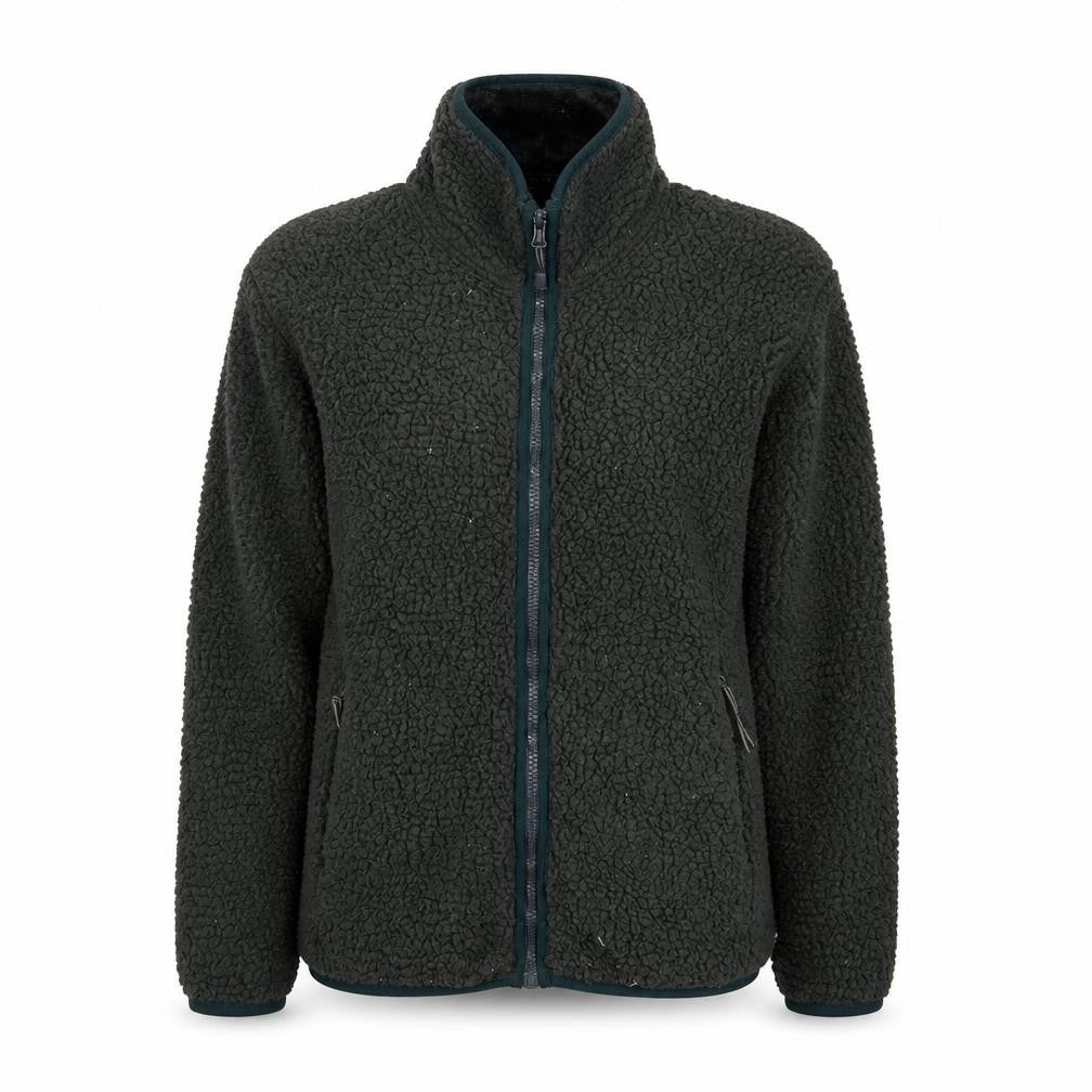 Champion Women's Green Fleece Full Zip Jacket XS