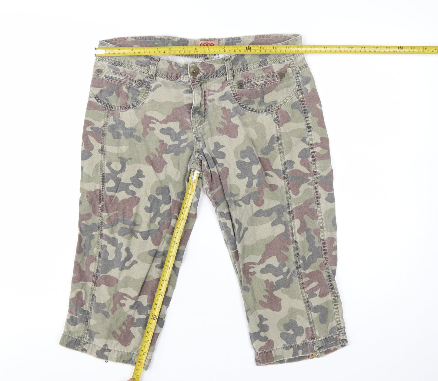 No Boundaries Boys Multicoloured Camouflage Cargo Shorts 13 Years