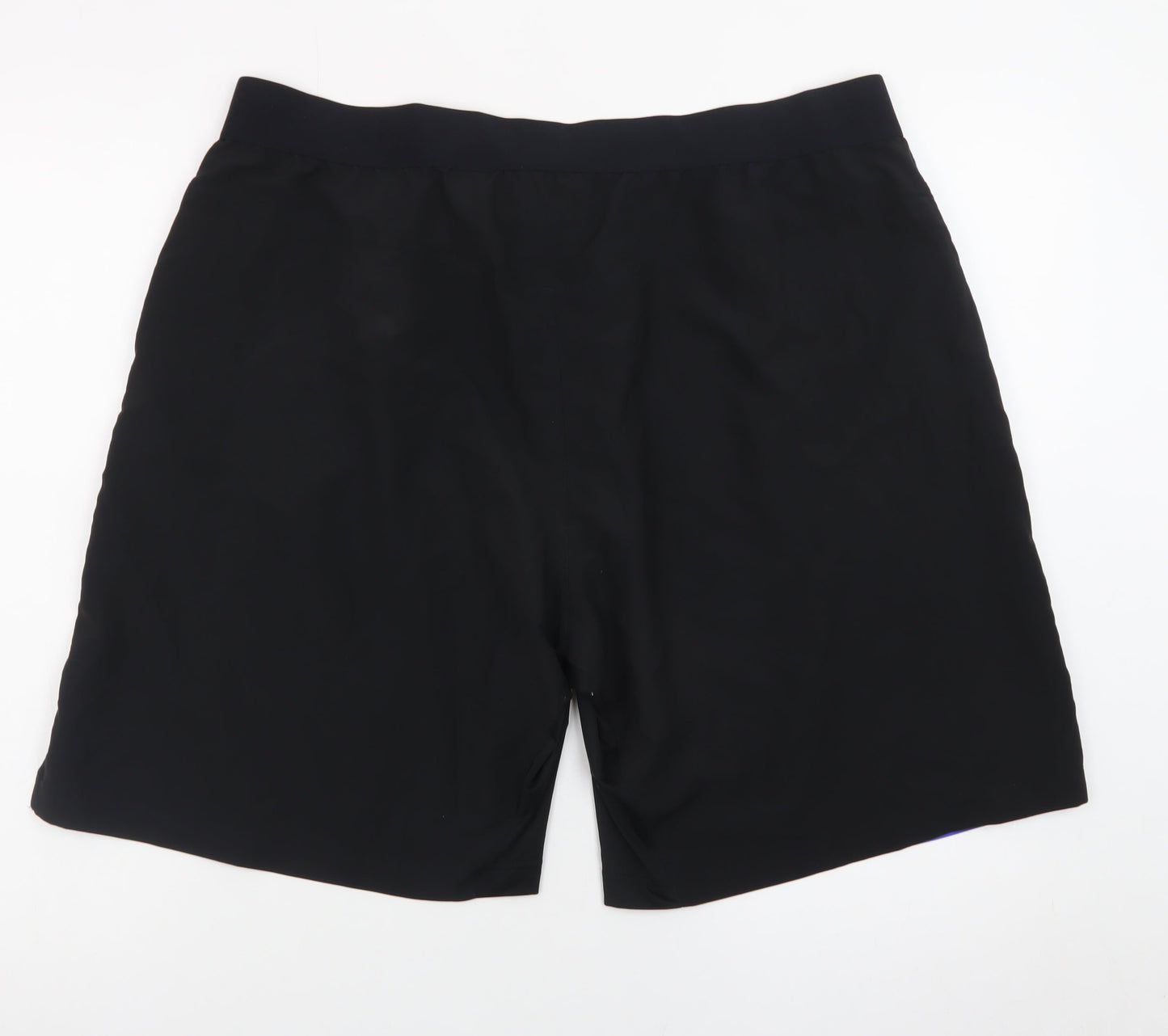 Reebok Men’s Blue Black XL Biker Quick Dry Sports Shorts