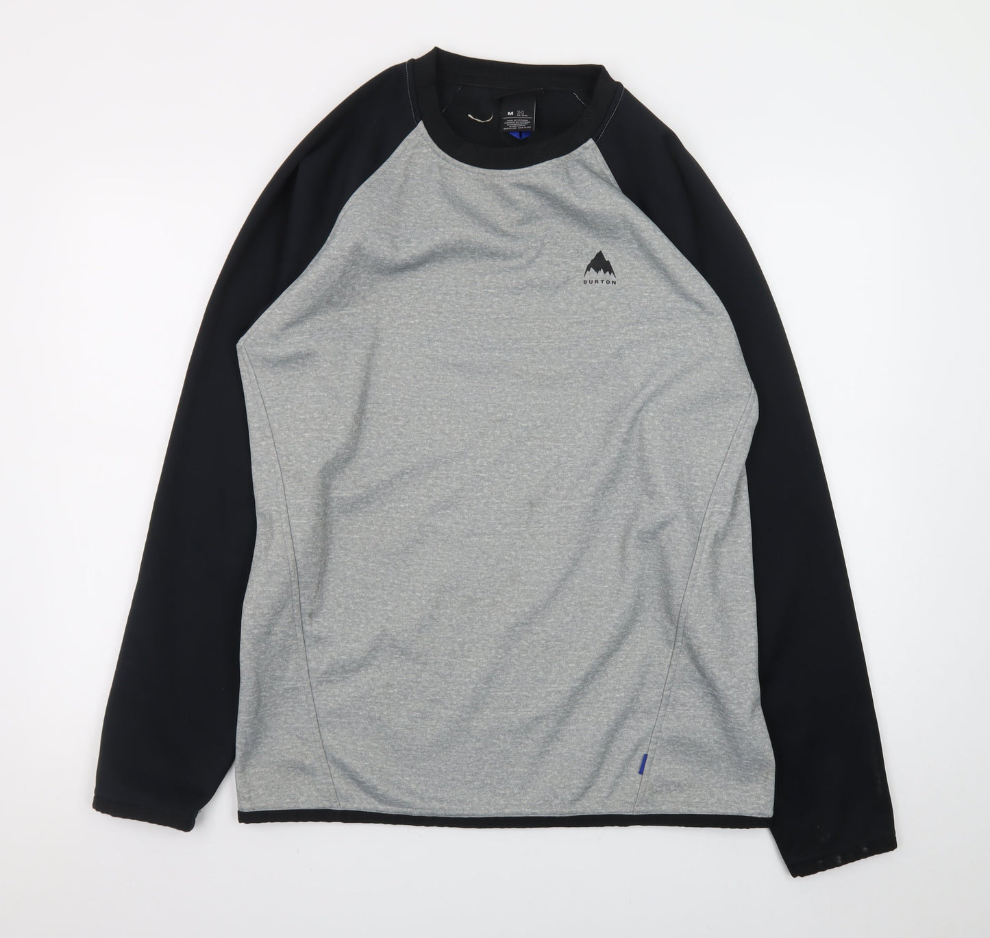 Burton Men's Grey Pullover Sweatshirt M Regular Fit Outdoor