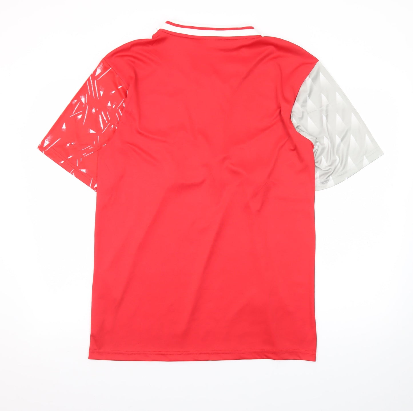 Liverpool FC Men's Red Graphic Candy Replica T-Shirt L Short Sleeve Polyester
