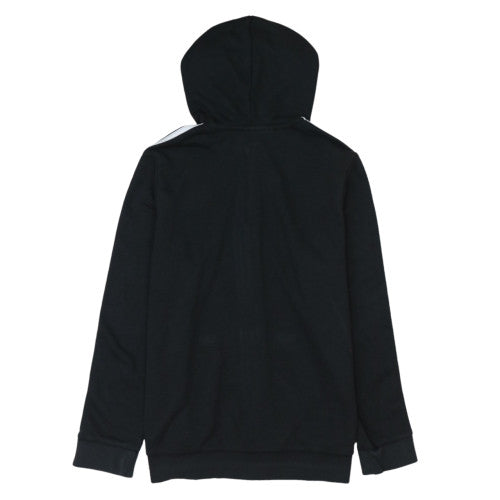 Adidas Women's Black Full Zip Hoodie Size L Classic Hooded Sweatshirt