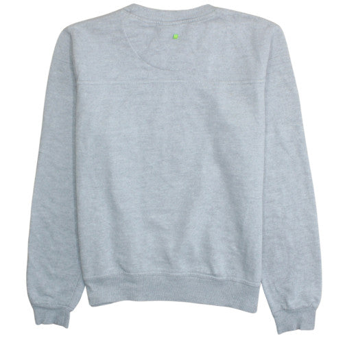 Hugo Boss Men’s Grey Logo Pullover Sweatshirt Size M