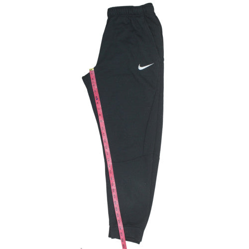 Nike Men's Black Dri-FIT Jogger Sweatpants M Elastic Waist