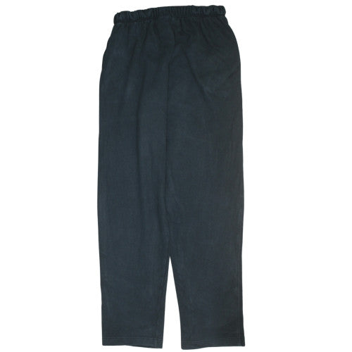 Nike Men Black L Fleece Sweatpants Elastic Waist Joggers