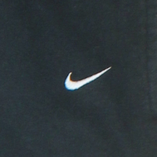 Nike Men Black L Fleece Sweatpants Elastic Waist Joggers