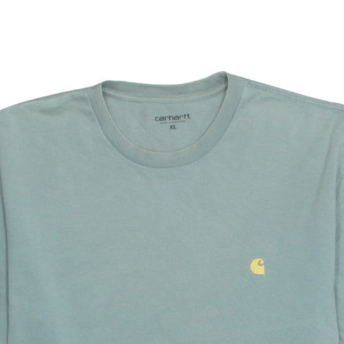 Carhartt Work In Progress Men's Blue XL Cotton Crew Neck T-Shirt