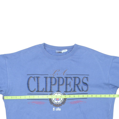 NBA Men’s Blue LA Clippers Cotton Pullover Sweatshirt Size L