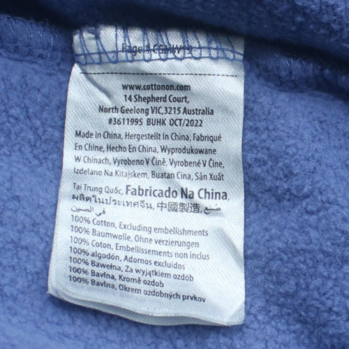 NBA Men’s Blue LA Clippers Cotton Pullover Sweatshirt Size L