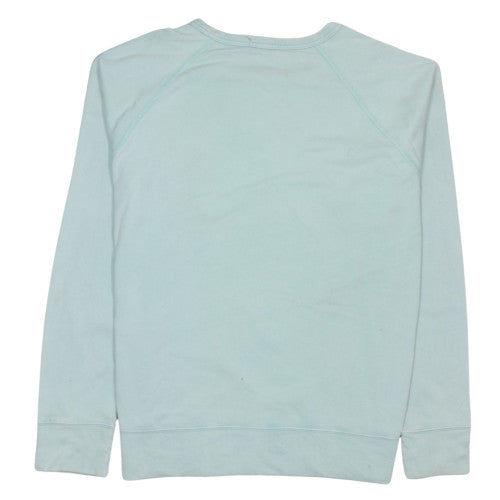 Ralph Lauren Men's Blue Cotton Crew Neck Pullover Sweatshirt L