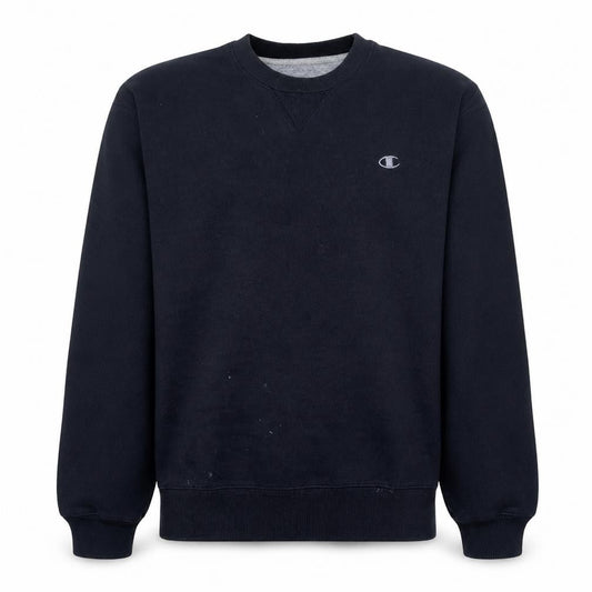 Champion Men's Blue Pullover Crew Neck Sweatshirt L
