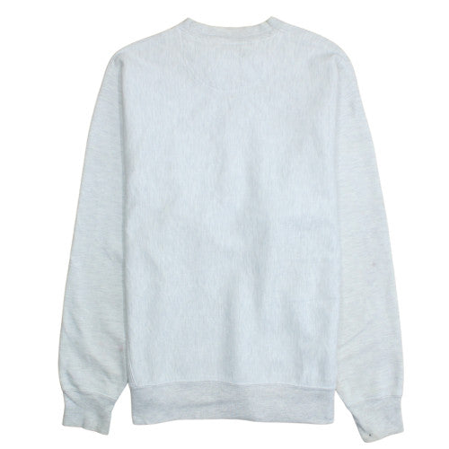 Champion Men's Grey Colby College Crew Neck Sweatshirt M Regular Fit