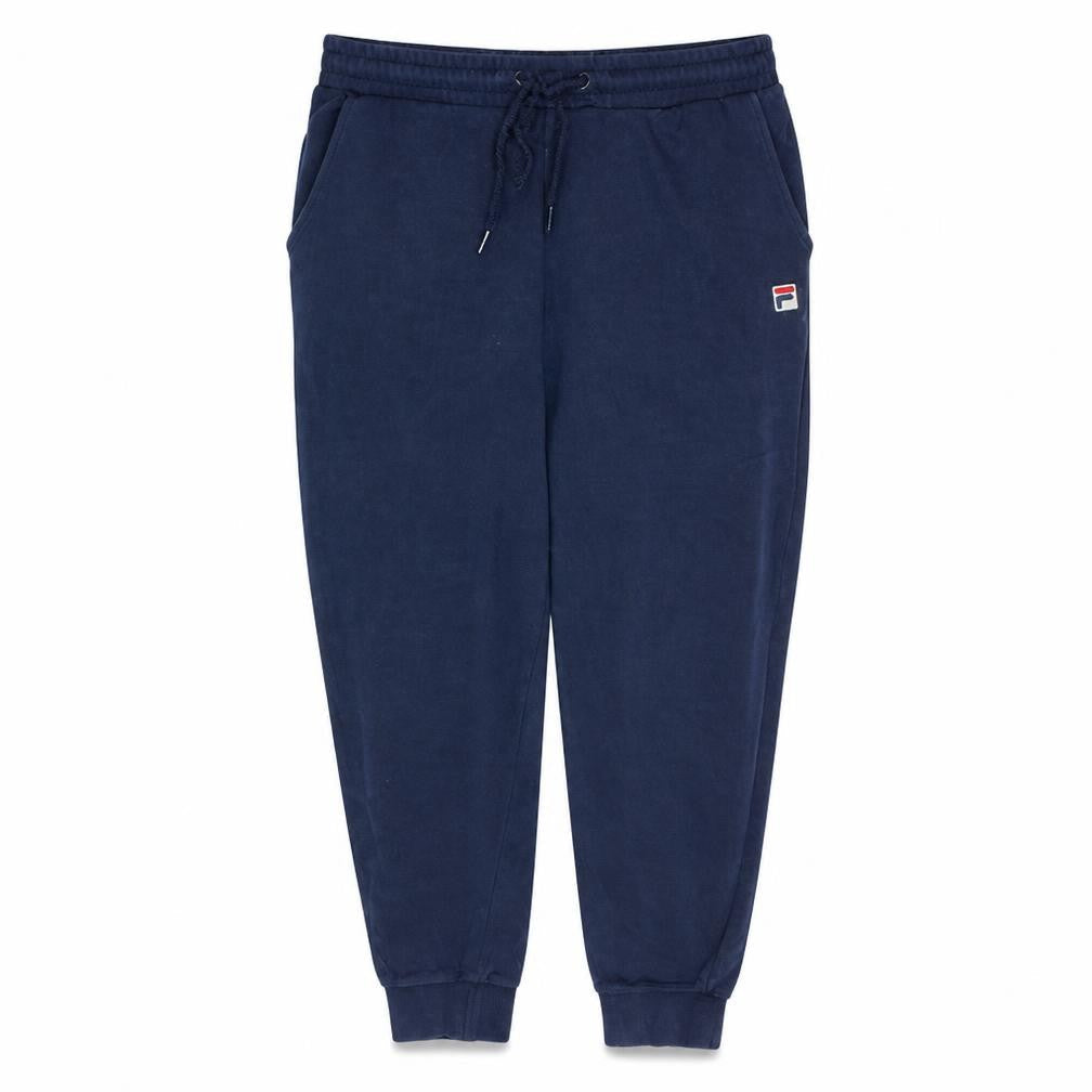 Fila Mens Blue Jogger Sweatpants M Regular Fit Elastic Waist