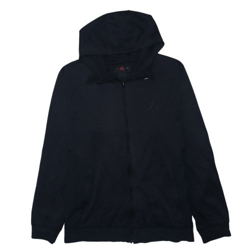 Jordan Men's Black 2XL Full Zip Hoodie Sweatshirt