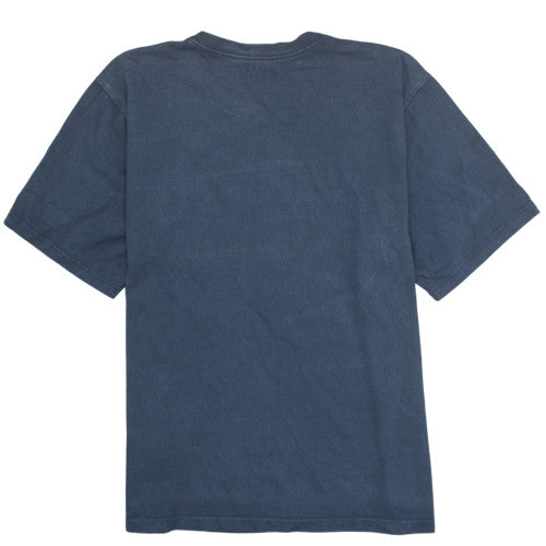 Carhartt Men's Blue XL Relaxed Fit Graphic Logo T-Shirt