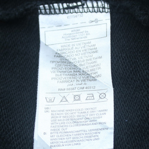 Adidas Men’s Black 2XL Collared 1/4 Zip Sports Sweatshirt