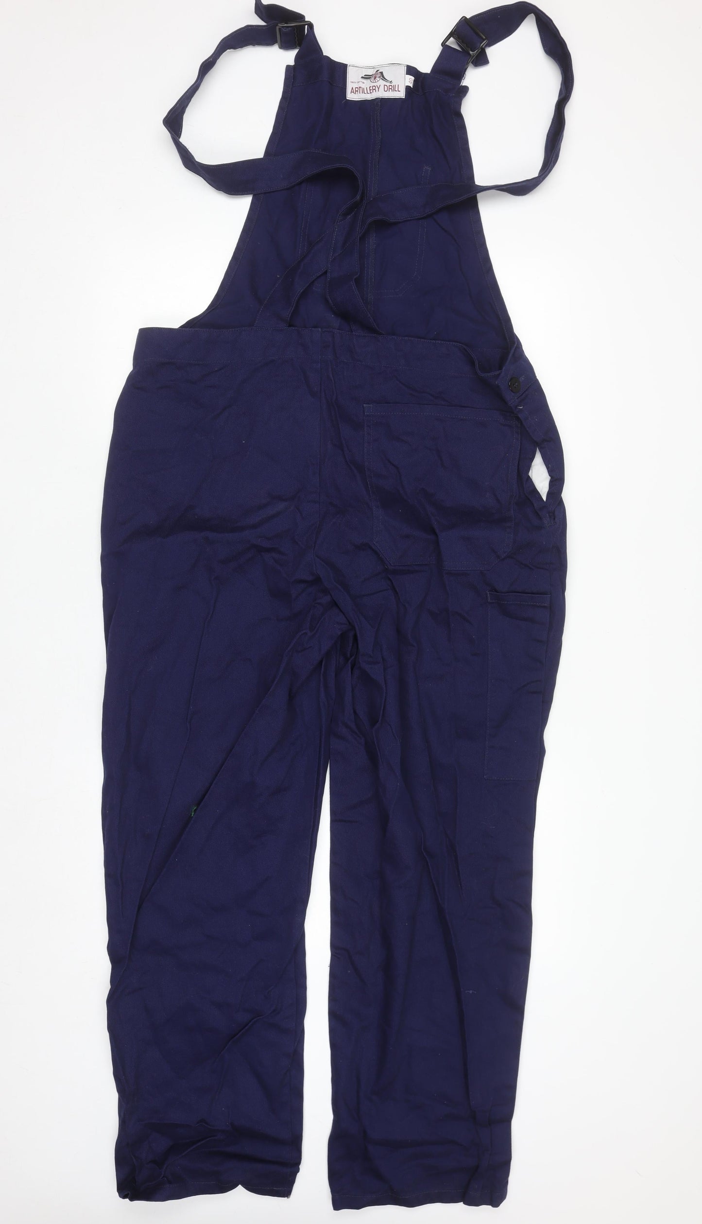 Artillery Drill Men's Blue Cotton Dungarees Size 40 Workwear