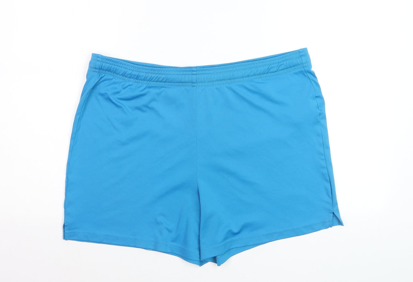 Crivit Men Blue M Quick Dry Sports Shorts