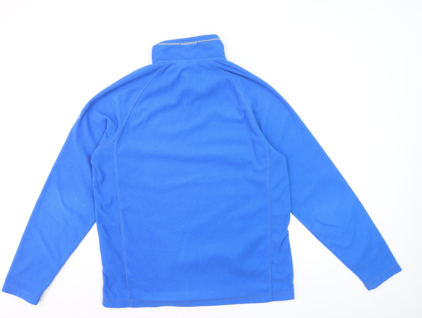 Craghoppers Men's Blue Fleece 1/4 Zip Pullover Sweatshirt M