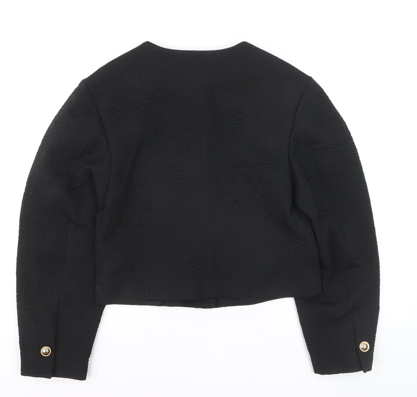 Marks and Spencer Women’s Black Size 10 Button Cardigan Jacket
