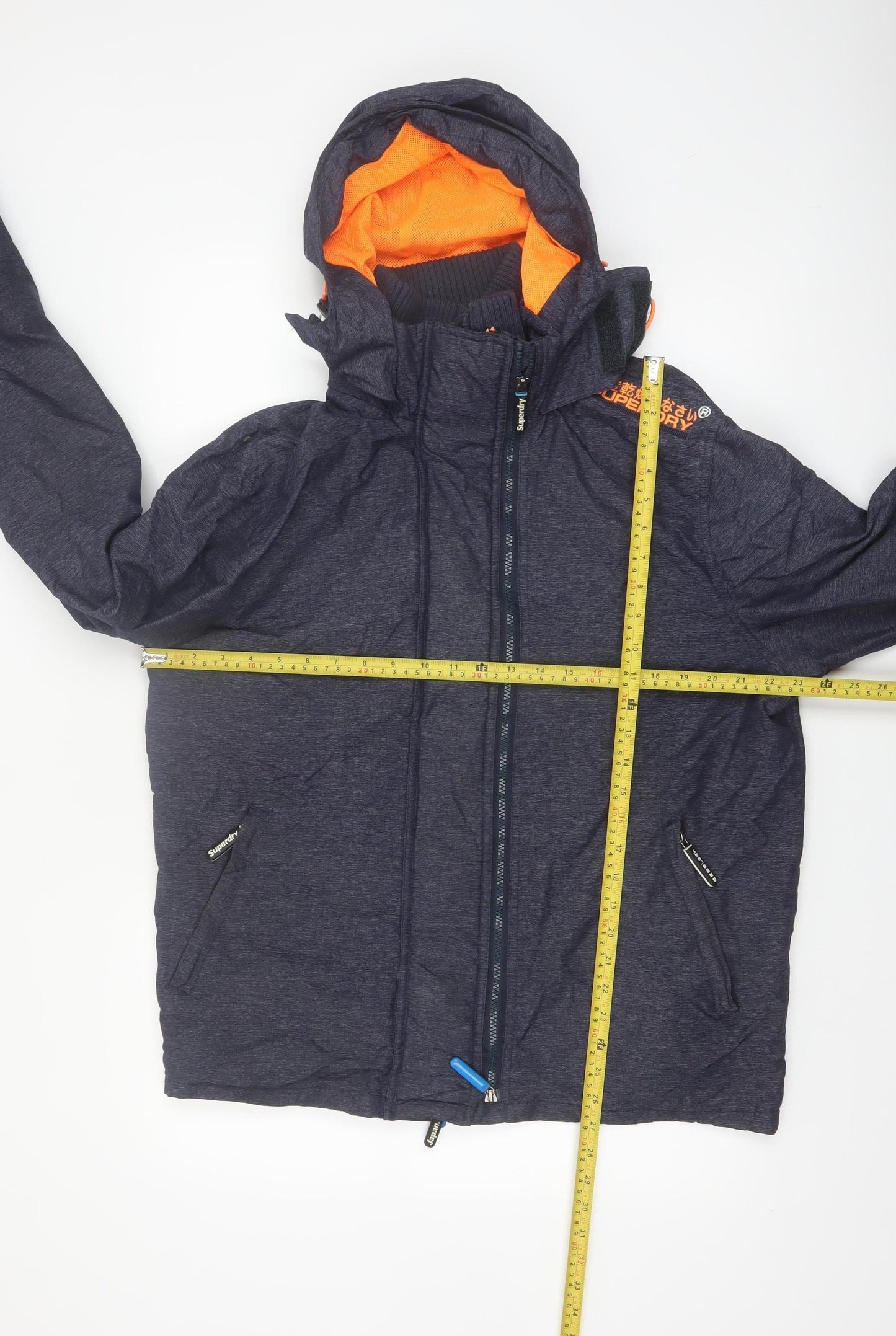 Superdry Men's Blue 2XL Original Windcheater Hooded Jacket