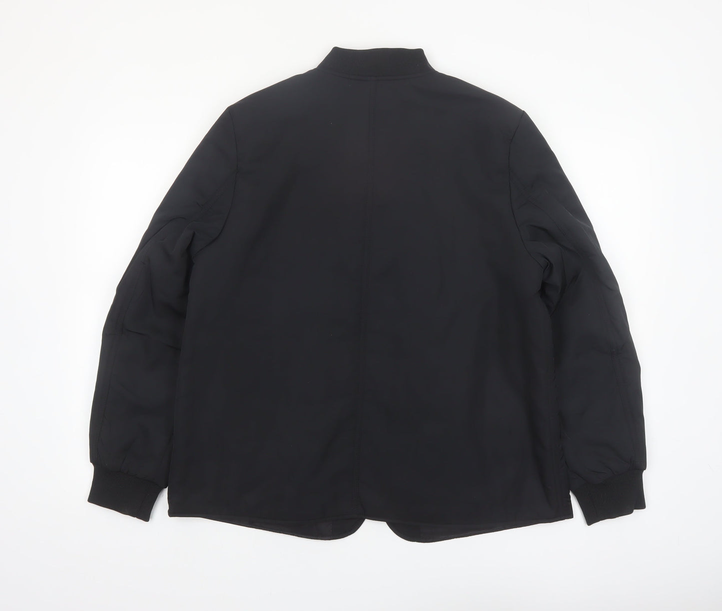 Marks and Spencer Women's Black Bomber Jacket Size 14 Stormwear