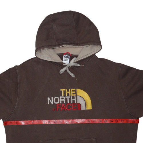 The North Face Men's Brown XL Pullover Hoodie Embroidered Logo
