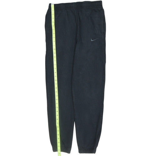 Nike Men's Black Cotton Joggers M Regular Fit Elastic Waist