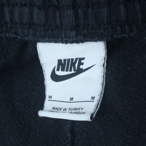 Nike Men's Black Cotton Joggers M Regular Fit Elastic Waist