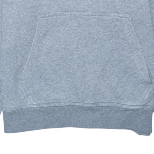 Nike Women Grey Pullover Hoodie Sweatshirt M Hooded Fleece