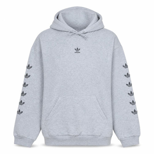 Adidas Women’s Grey Hooded Pullover Sweatshirt Size XS