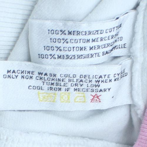 Ralph Lauren Women’s Light Blue Full Zip Hoodie Medium Cotton