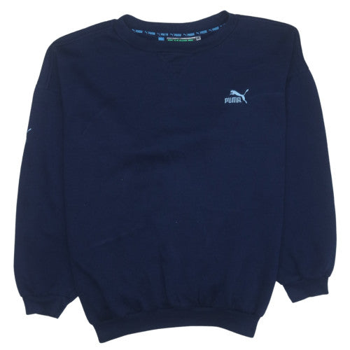 Puma Men's Blue XL Crew Neck Pullover Sweatshirt